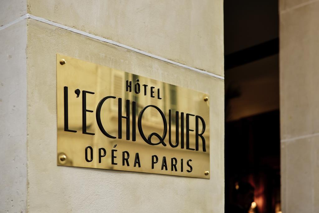 Hotel L'Echiquier Opera Paris - Mgallery Eksteriør bilde